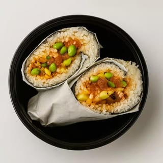 Salmon Bomb Burrito